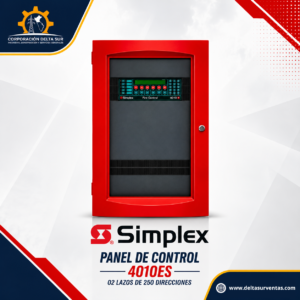 PANEL DIRECCIONABLE 4010ES DE 500 PUNTOS (EXPANDIBLE HASTA 1000 PUNTOS) – SIMPLEX 4010-9521
