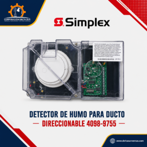 SENSOR DE HUMO EN DUCTO DIRECCIONABLE- SIMPLEX 4098-9755
