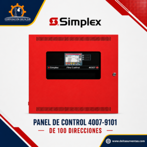 PANEL DIRECCIONABLE 4007 DE 100 PUNTOS (EXPANDIBLE HASTA 250 PUNTOS) – SIMPLEX 4007-9101