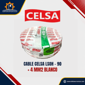 Cable LSOH-90 4mm2 Blanco Celsa