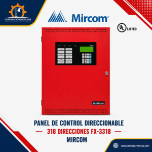 PANEL DIRECCIONABLE PARA 318 DIRECCIONES FX-3500RCU MIRCOM
