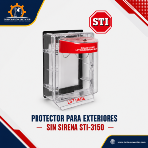 PROTECTOR PARA EXTERIORES SIN SIRENA Weather Stopper – STI-3150 – STI