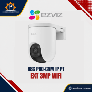 camara ezviz h8c pro 2k wifi exterior ptz