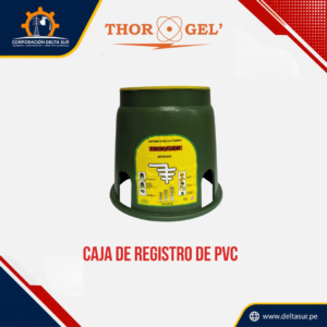 CAJA DE REGISTRO DE PVC  F.