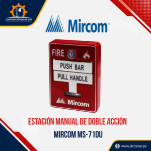 ESTACION MANUAL DE DOBLE ACCION - MIRCOM MS-710U
