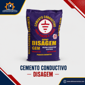 CEMENTO CONDUCTIVO – 25KG – DISAGEM