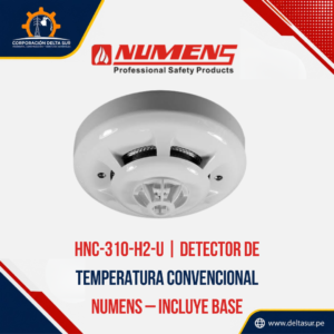 DETECTOR DE TEMPERATURA CONVENCIONAL NUMENS - HNC - 310-H2-U