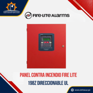 PANEL CONTRA INCENDIO FIRE LITE DIRECCIONABLE UL DE 198Z