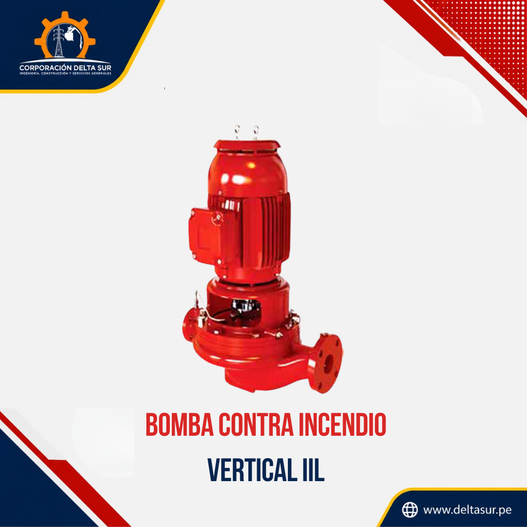BOMBA CONTRA INCENDIO VERTICAL IIL