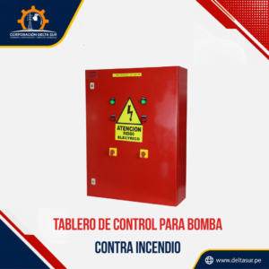TABLERO DE CONTROL PARA BOMBA CONTRA INCENDIO