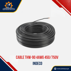 CABLE THW-90 4AWG 450/750V – INDECO