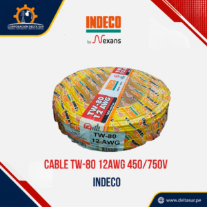 CABLE TW-80 12AWG 450/750V – INDECO