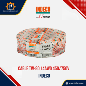 CABLE TW-80 14AWG 450/750V – INDECO