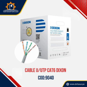 CABLE U/UTP CAT6 DIXON COD9040  F.