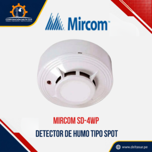 DETECTOR DE HUMO TIPO SPOT- MIRCOM SD-4WP