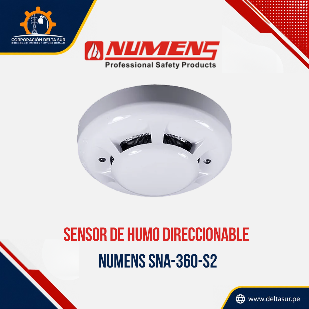 SENSOR DE HUMO DIRECCIONABLE-NUMENS SNA-360-S2