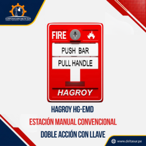 ESTACIÓN MANUAL CONVENCIONAL DOBLE ACCIÓN CON LLAVE - HAGROY HG-EMD
