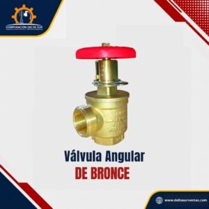 VALVULA ANGULAR DE BRONCE
