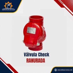 VALVULA CHECK RANURADA