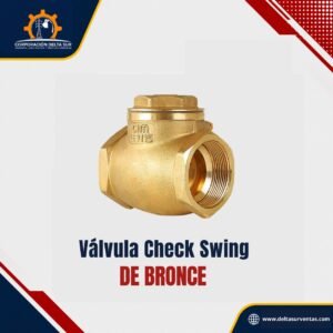VÁLVULA CHECK SWING DE BRONCE
